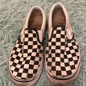 Checked Slip-on Vans